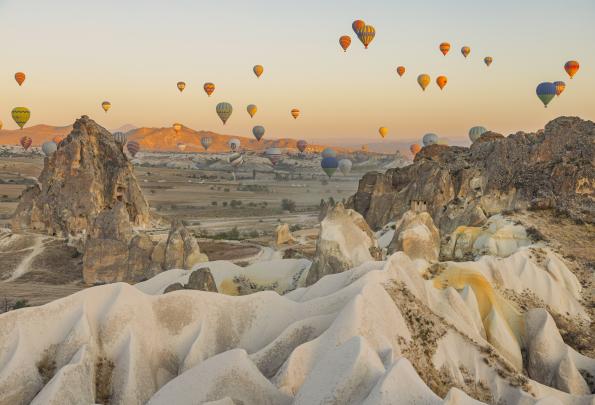 Nevsehir Cappaddocia-Fairy Chimneys, Cappadocia Hot Air Baloon 2