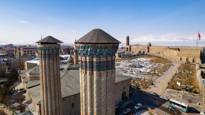 Double Minaret Madrasa 1