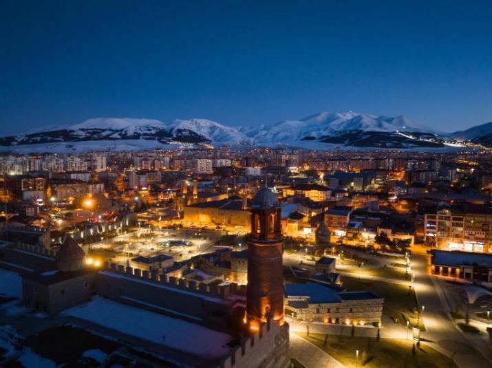 Erzurum Castle and City View 1